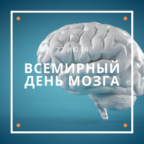 22 июля - Всемирный день мозга | ГБУЗ "Самарский областной клинический  противотуберкулезный диспансер имени Н.В.Постникова"